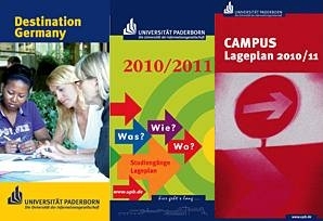 Abbildung: Titelseiten der drei Broschüren