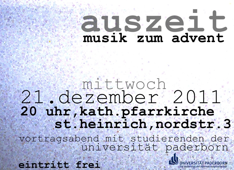 Abbildung: Flyer/Plakat