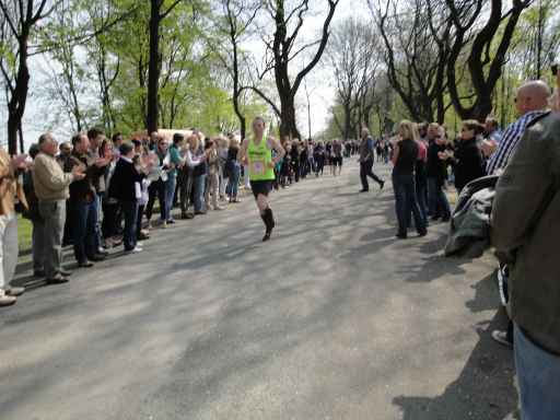 Foto: Zieleinlauf beim Hermannslauf 2011