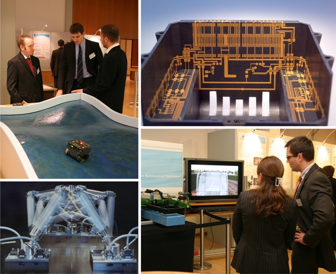 Abbildung: 6. Paderborner Workshop „Entwurf mechatronischer Systeme“ mit begleitender Fachausstellung.