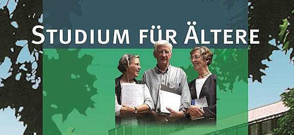 Abbildung: Hinweis auf das Studium für Ältere