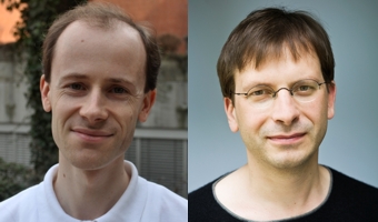 Foto (Universität Paderborn, Mark Heinemann): Prof. Dr. Christian Fleischhack und Prof. Dr. Wolfram Meyerhöfer