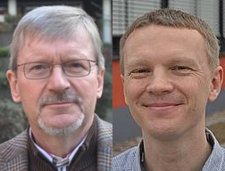 Abbildung: Prof. Dr. Manfred Grote (li.) und Prof. Dr. Michael Tiemann