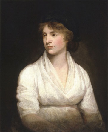 Abbildung: Mary Wollstonecraft, 1797, John Opie, National Portrait Gallery in London.