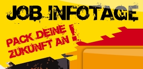 Abbildung: Homepage Job-Infotage (Detail)