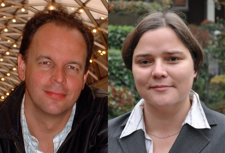 Fotos (Universität Paderborn): Prof. Dr. Stefan Krauter und Prof. Dr. Katja Krüger halten am 30. Mai ihre Antrittsvorlesungen an der Universität Paderborn.