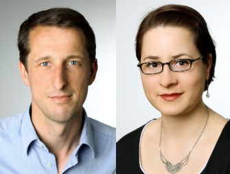 Foto: Prof. Dr. Christoph Ribbat und Jun.-Prof. Dr. Miriam Strube