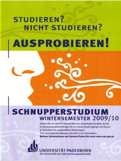 Grafik Schnupperstudium
