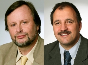 Fotos (Universität Paderborn): Prof. Dr. Peter F. E. Sloane und Prof. Dr. H.-Hugo Kremer