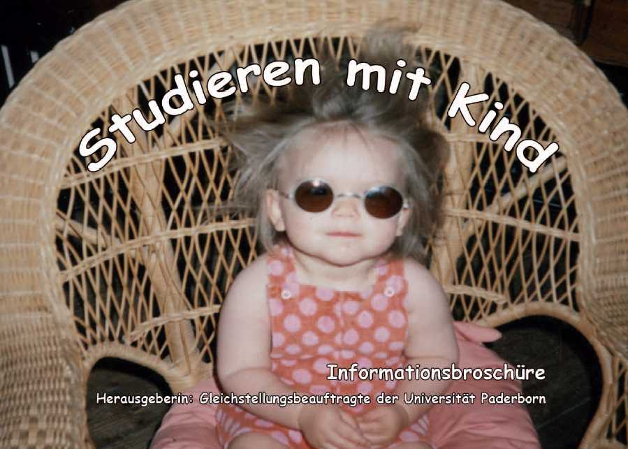 Informationsbroschüre „Studieren mit Kind“